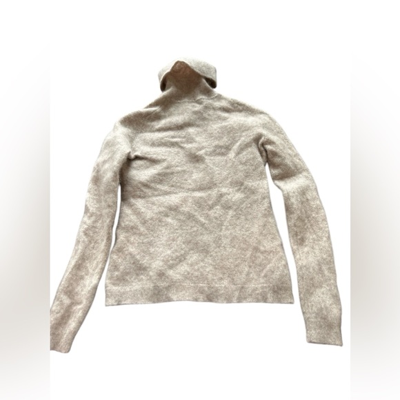 Charter club Women's Cashmere Turtleneck Sweater Beige Size XS - Picture 12 of 13